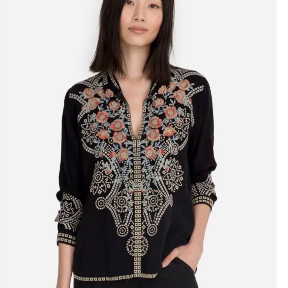 JOHNNY WAS ALANI BLOUSE